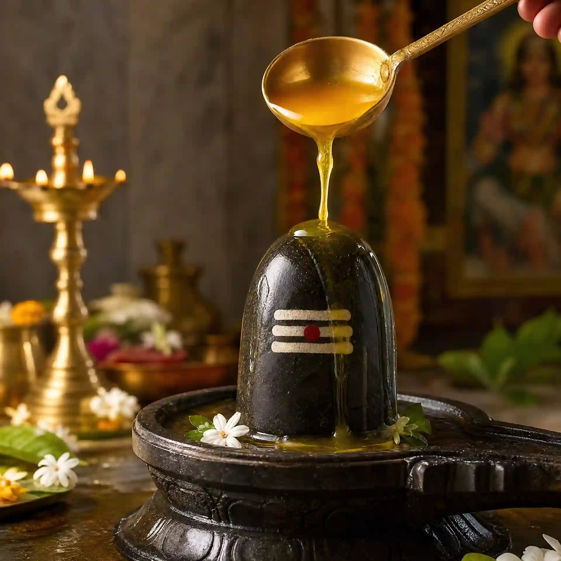 Ghee — sacred offering for Rudrabhishek
