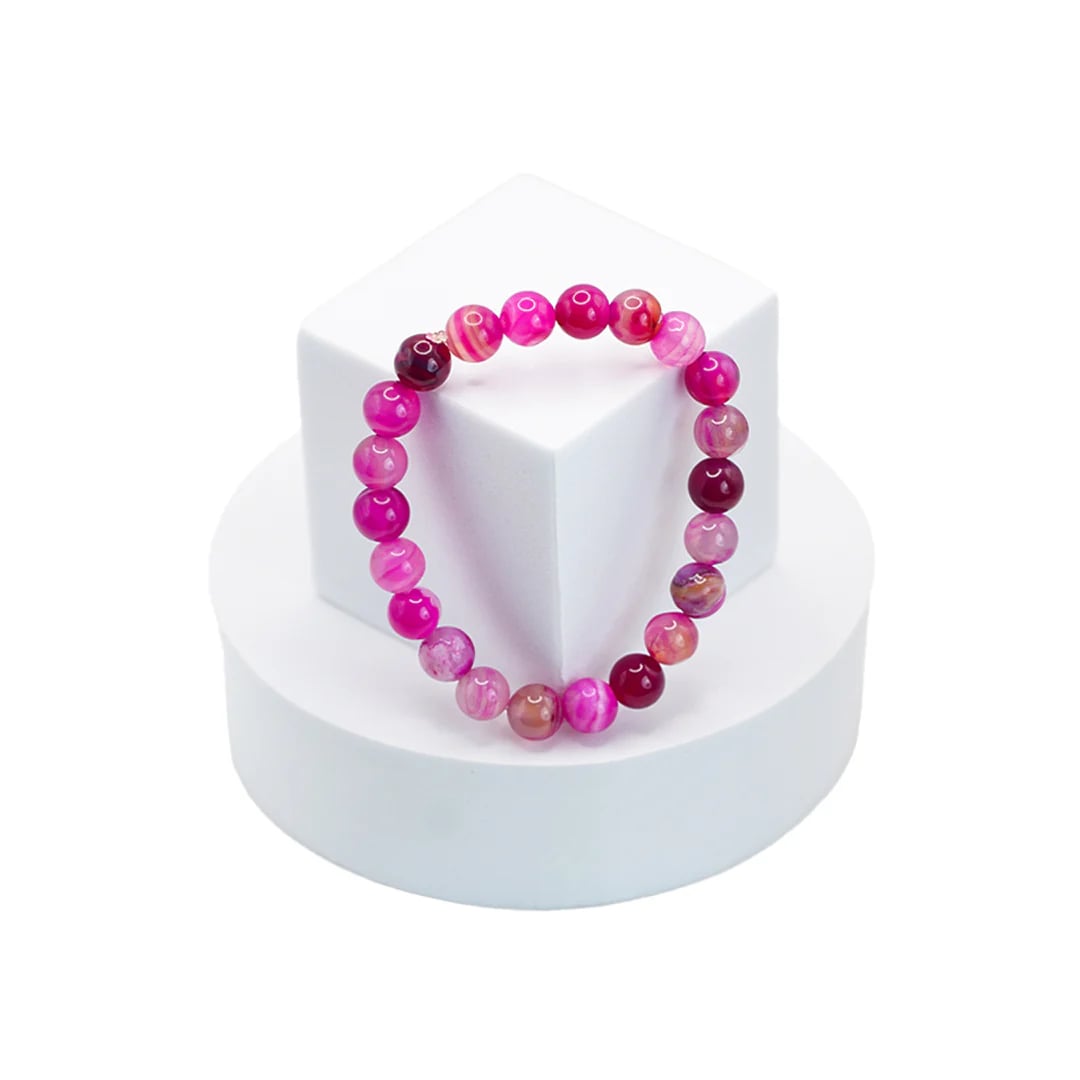 Pink Agate Bracelet: A Beautiful and Uplifting Accessory