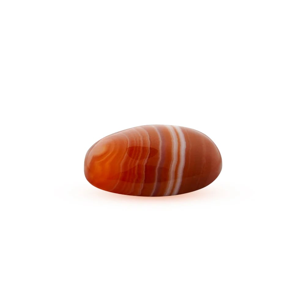 Buy Red and White Sulemani Hakik Gemstone