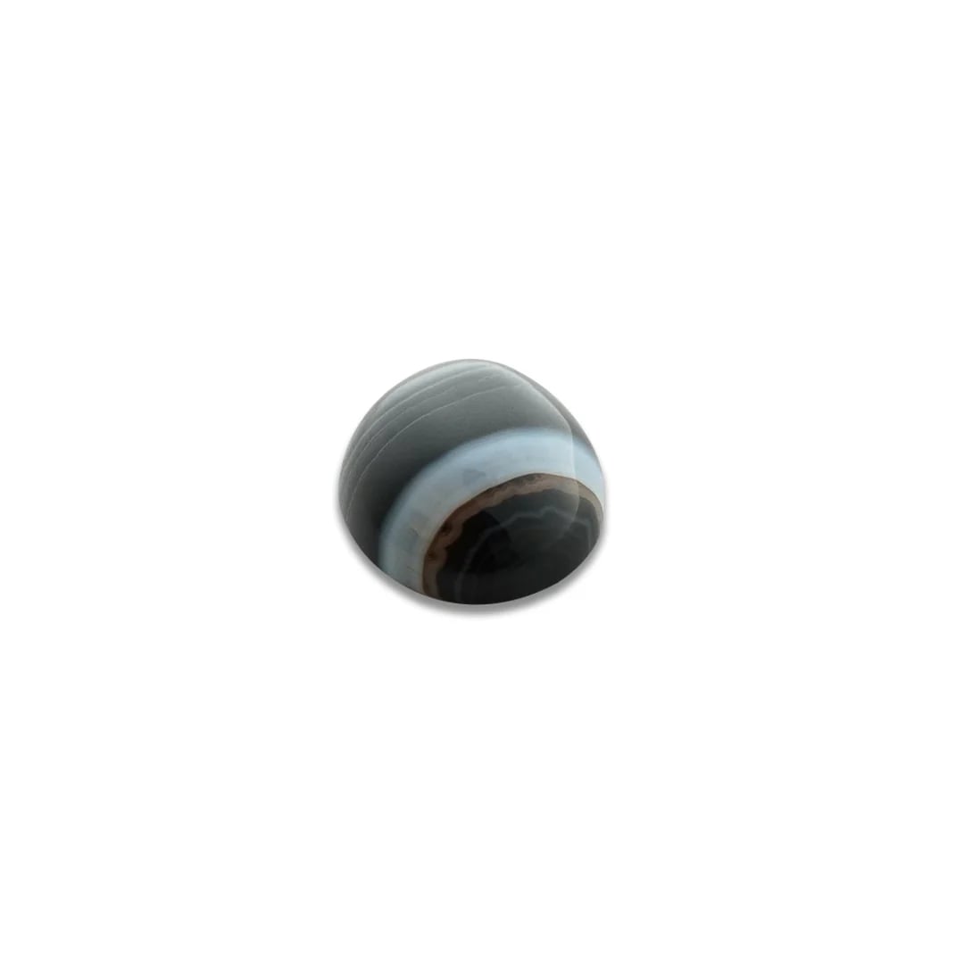 Orignal Black & White Sulemani Hakik Gemstone