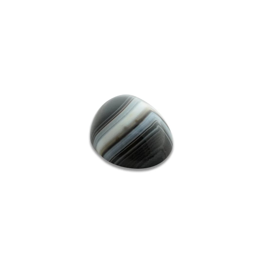Black and White Sulemani Hakik 12.52 Ratti