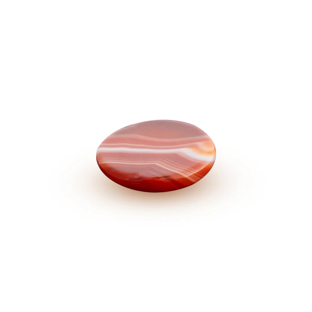 Red and White Sulemani Hakik 16.37 Ratti