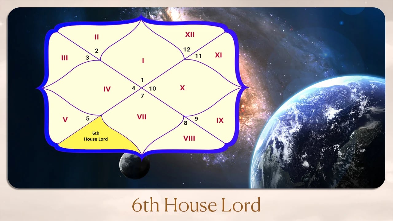 6th house lord