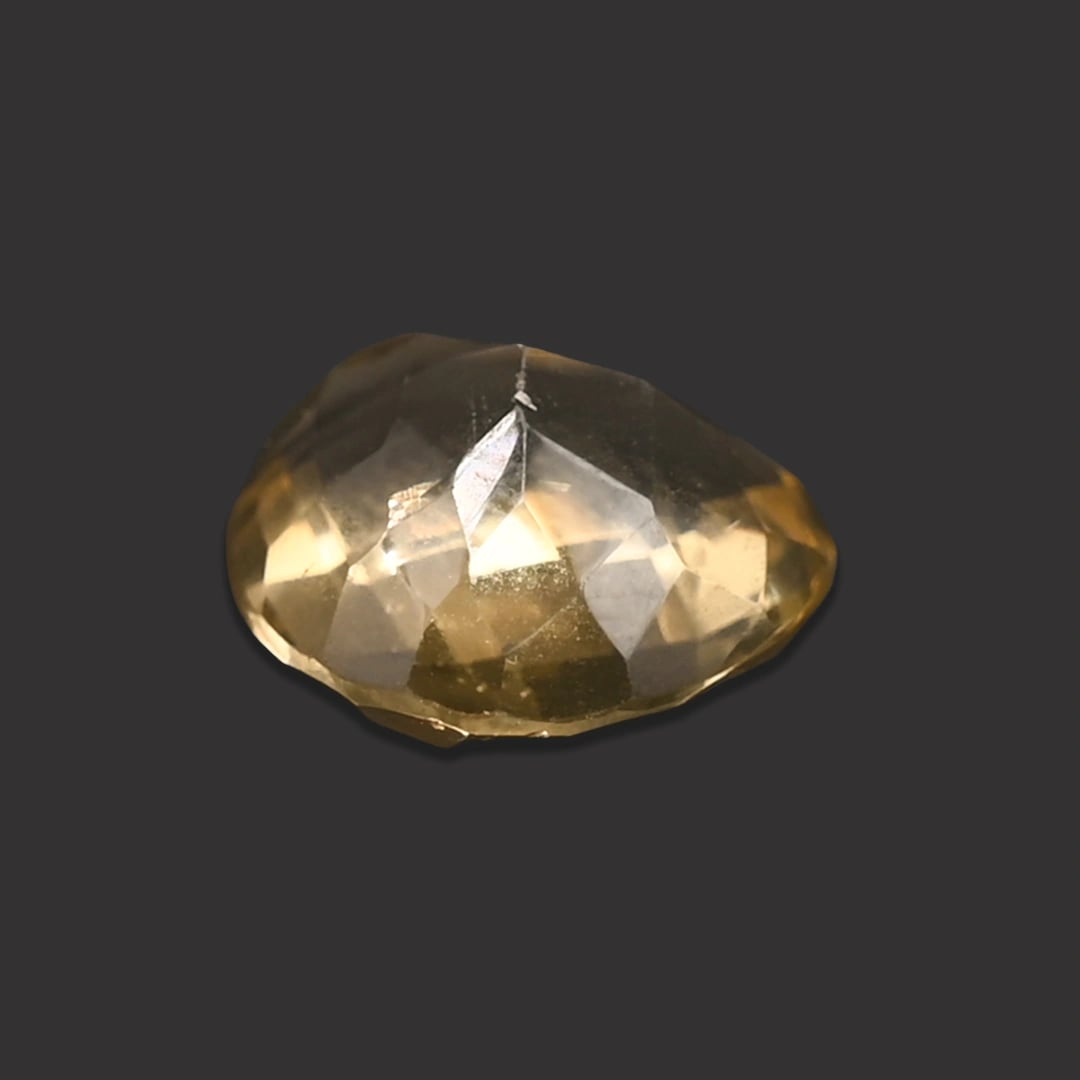 Yellow Topaz Cut 7.46 Ratti