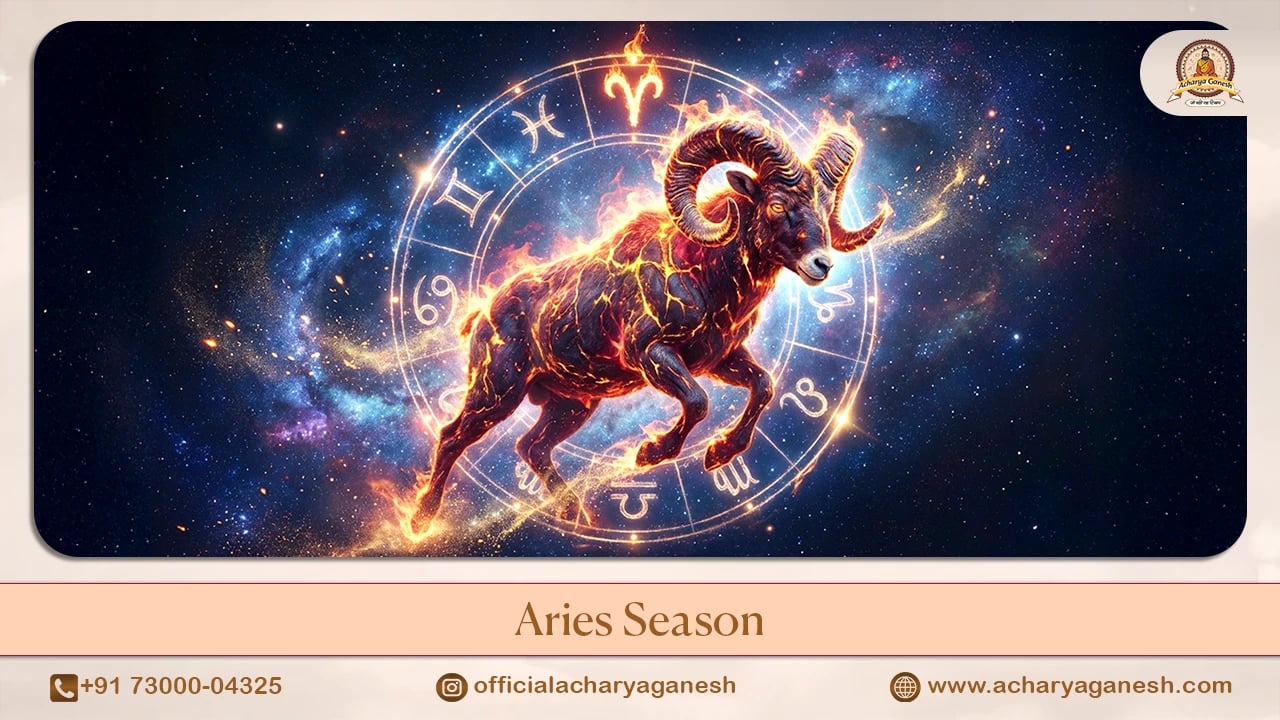 Aries Season zodiac energy
