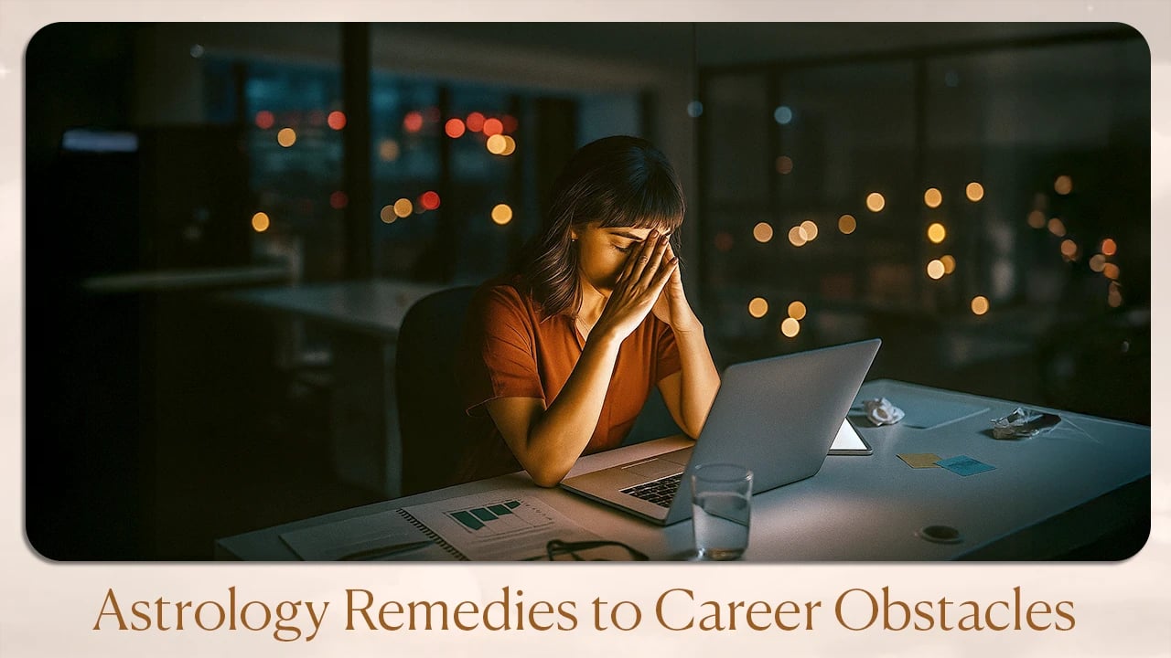 Astrology Remedies to Career Obstacles