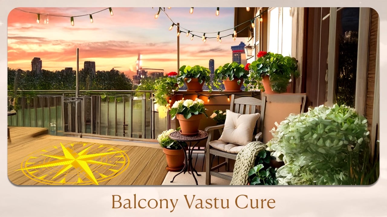 Balcony Vastu Cure