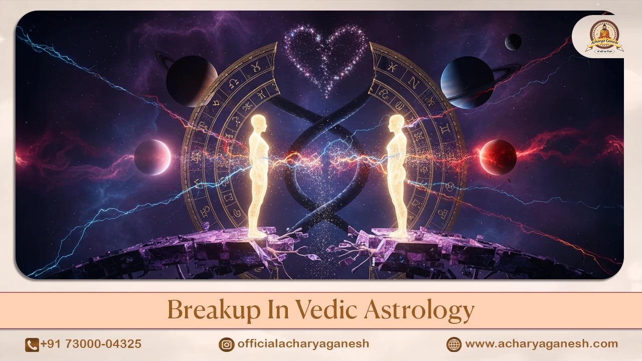 Breakup in Vedic Astrology: Causes & Insights