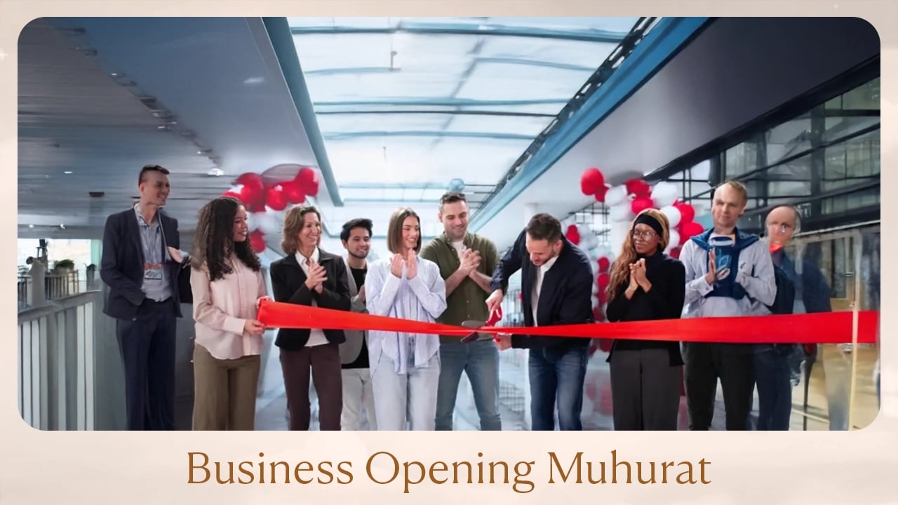 Business Opening Muhurat
