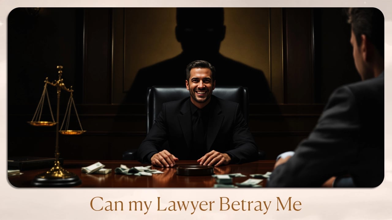 Can my lawyer betray me 