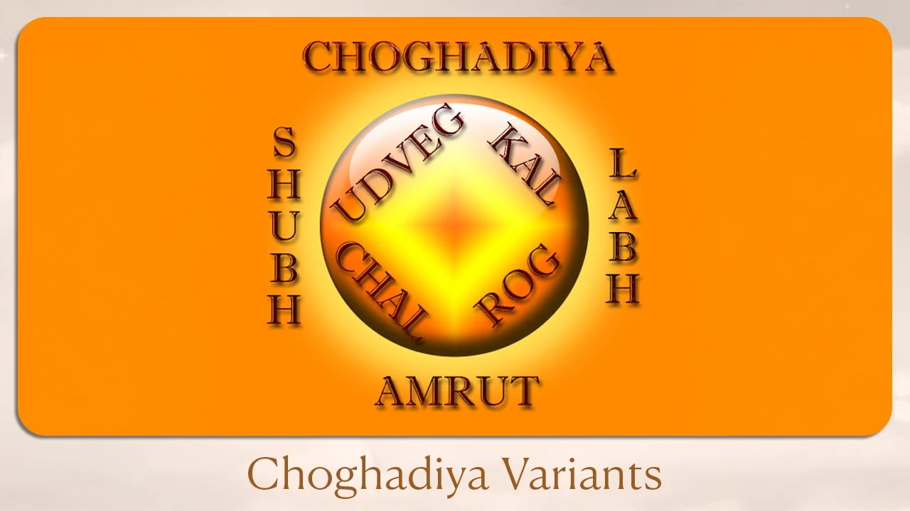 Choghadiya Variants