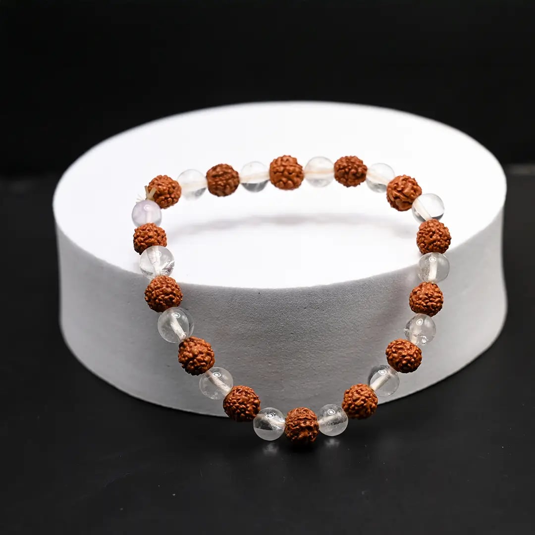 Rudraksha Crystal Bracelets