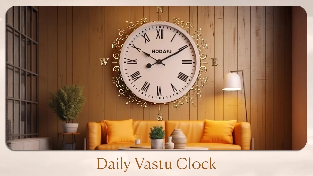 Daily Vastu Clock