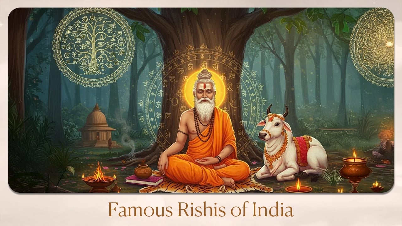Famous Rishis Of India