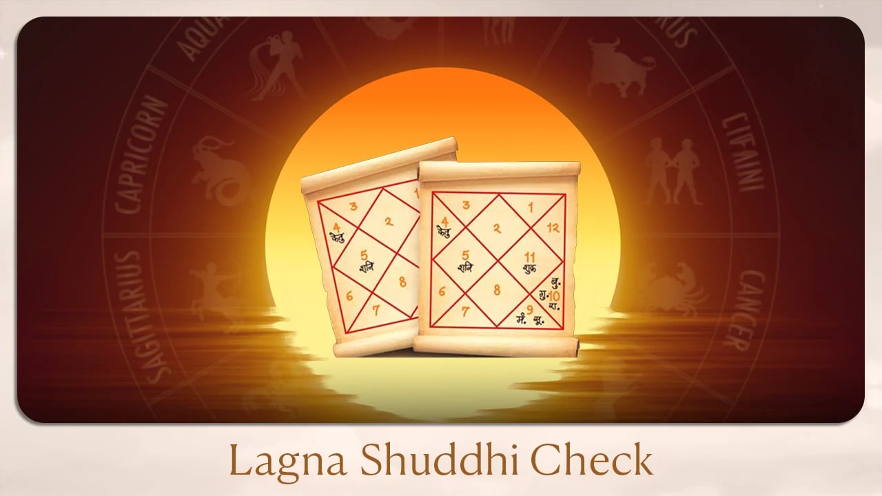 Lagna shuddhi check