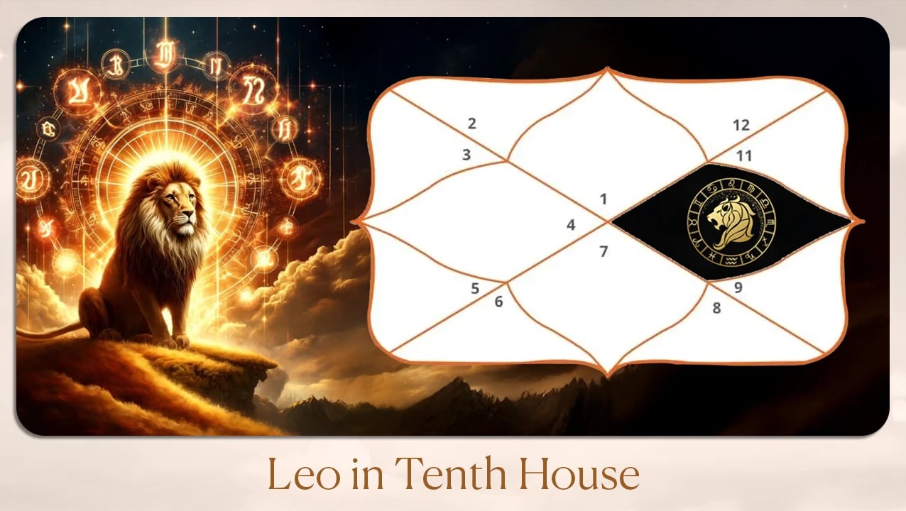 Leo in 10th House: Leadership, Fame & Career Growth