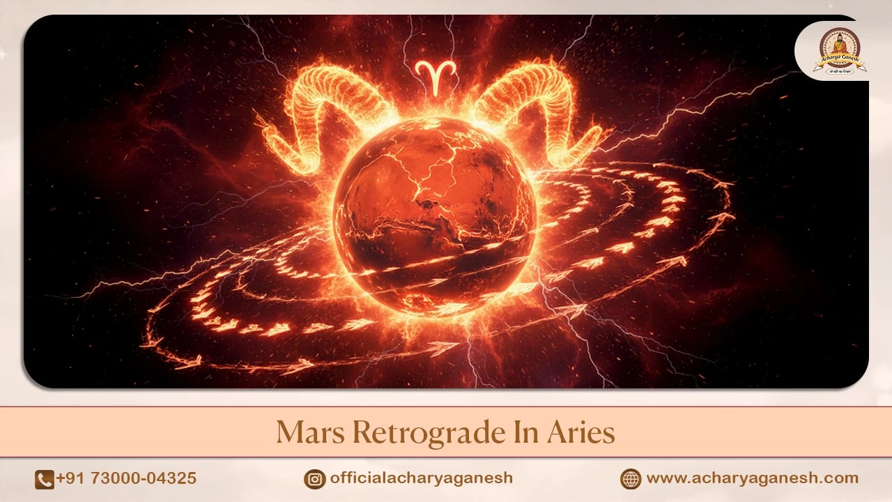 Mars Retrograde in Aries Astrology