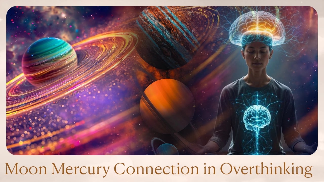 Moon-Mercury Link to Overthinking