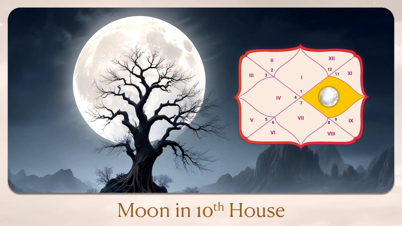 Moon in 10th House