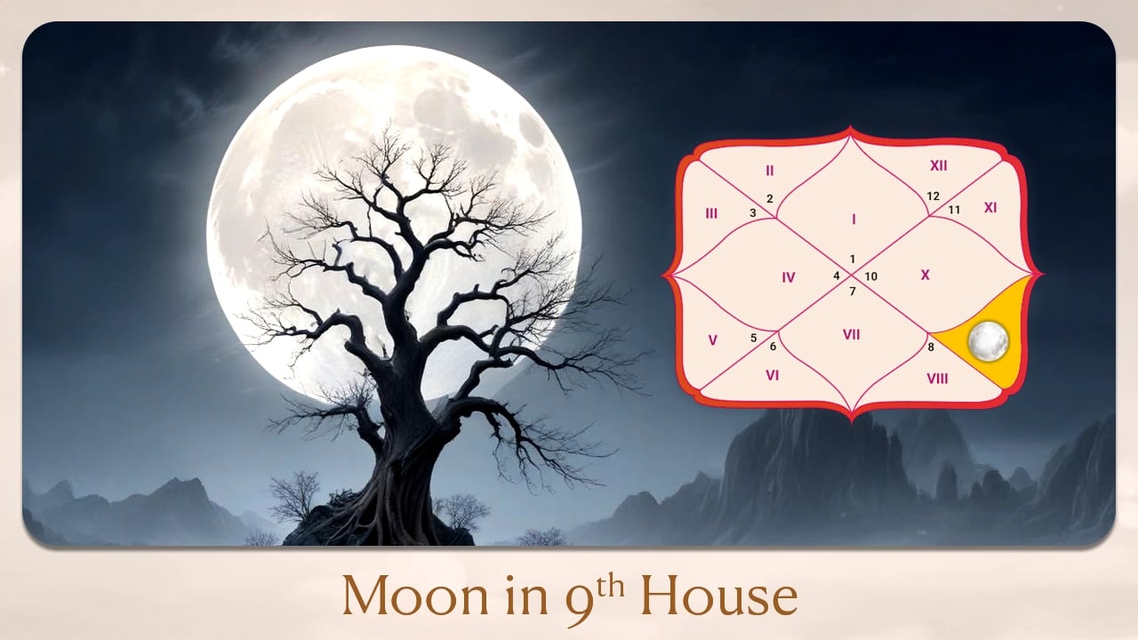 Moon in 9th House 