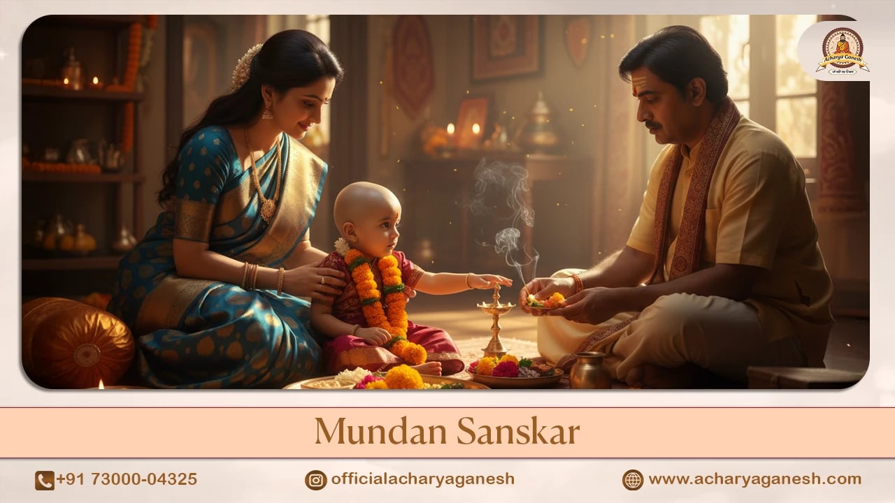Mundan Sanskar Ceremony for Children