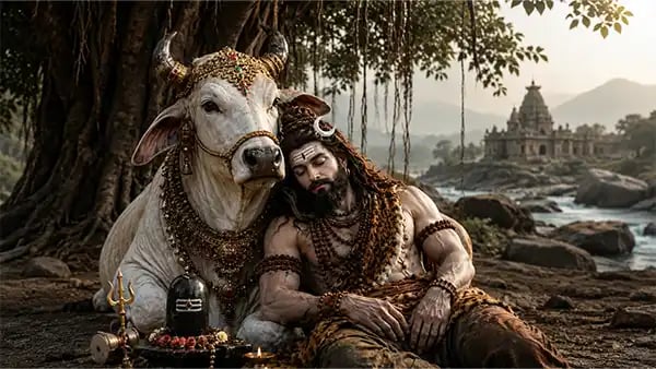 Nandi and Shiva