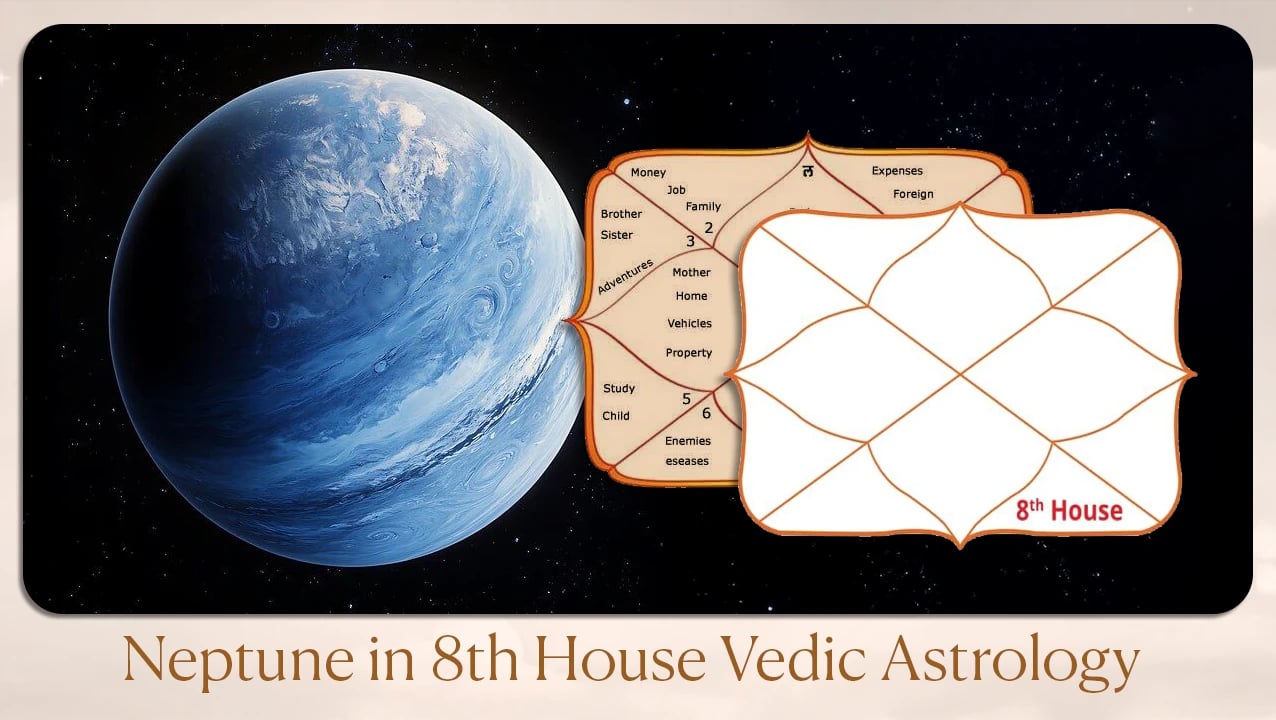 Neptune in 8th House Vedic Astrology