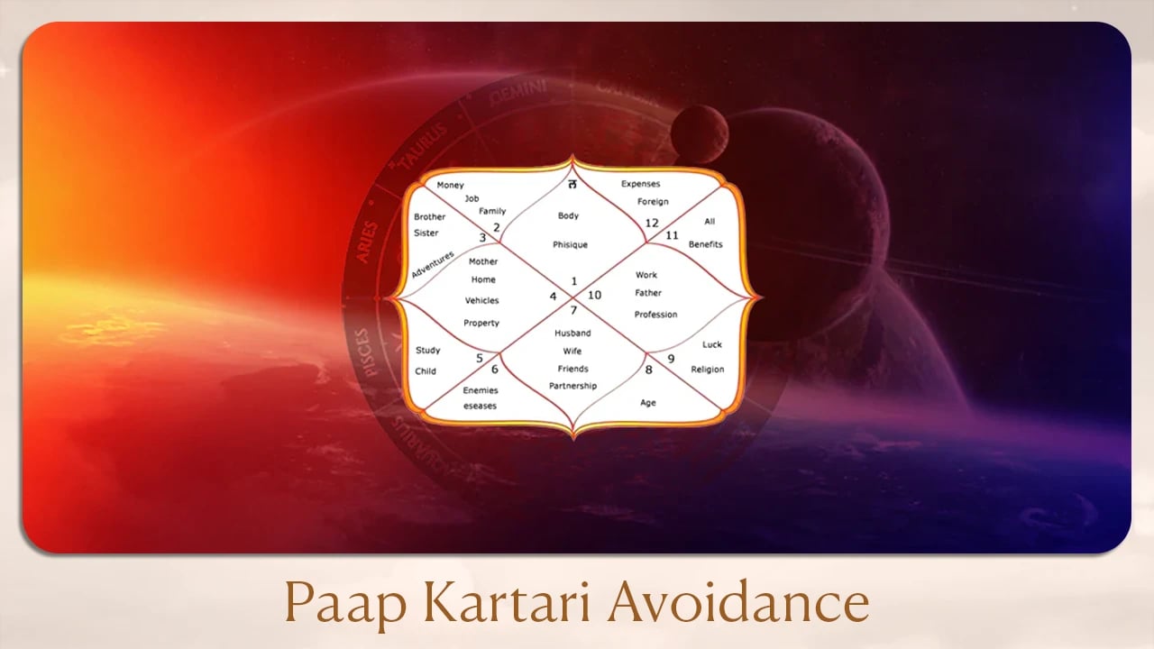 Paap kartari avoidance