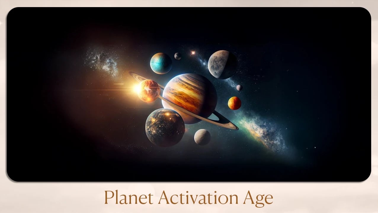 Planet activation age