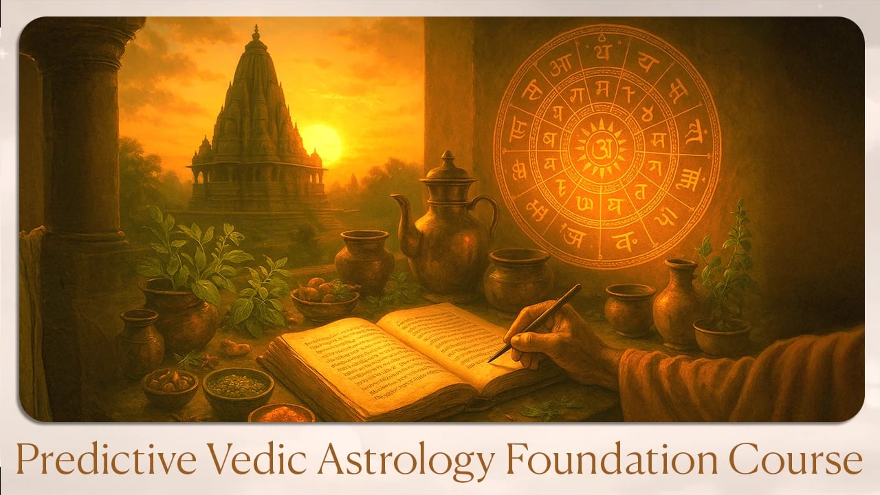 Predictive Vedic Astrology Foundation Course