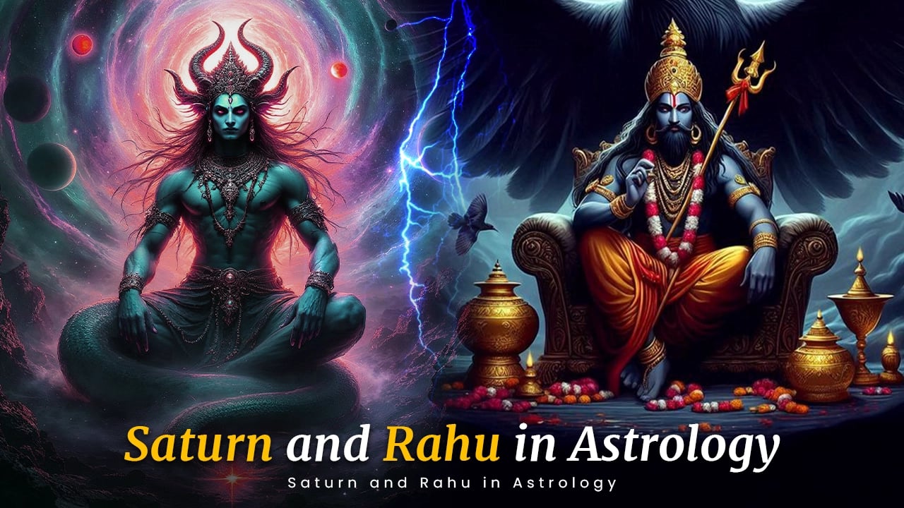 Saturn and Rahu in Astrology