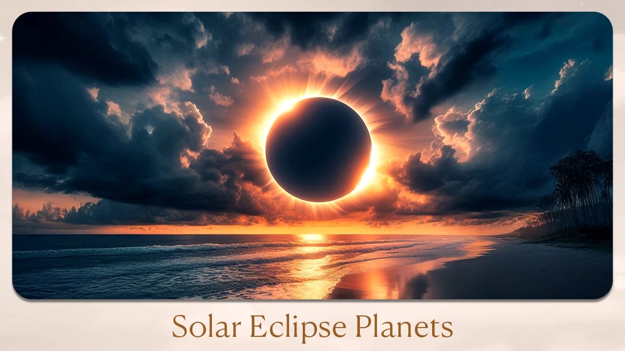 Solar Eclipse Planets