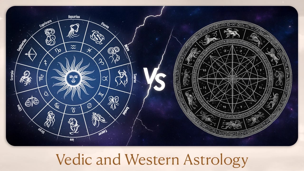 Vedic and Western Astrology