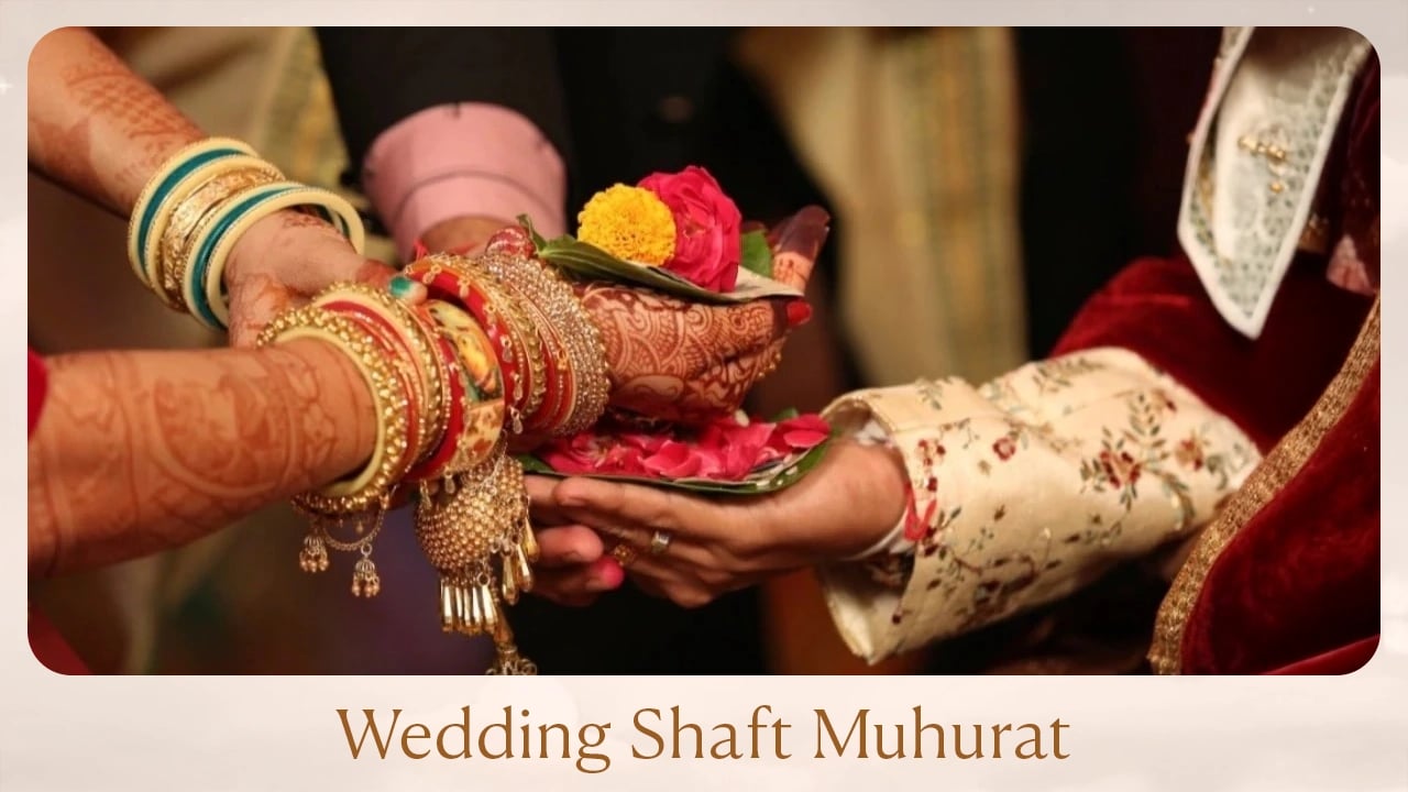 Wedding shaft Muhurat