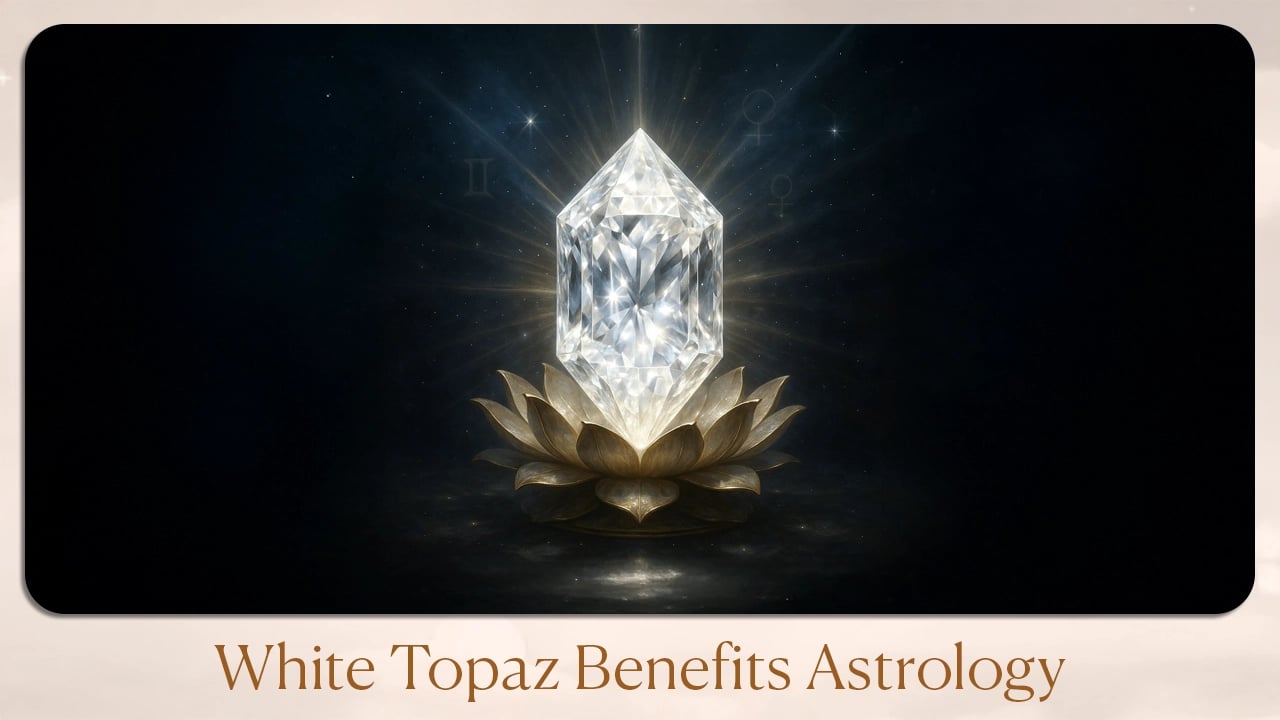 White Topaz Benefits Astrology