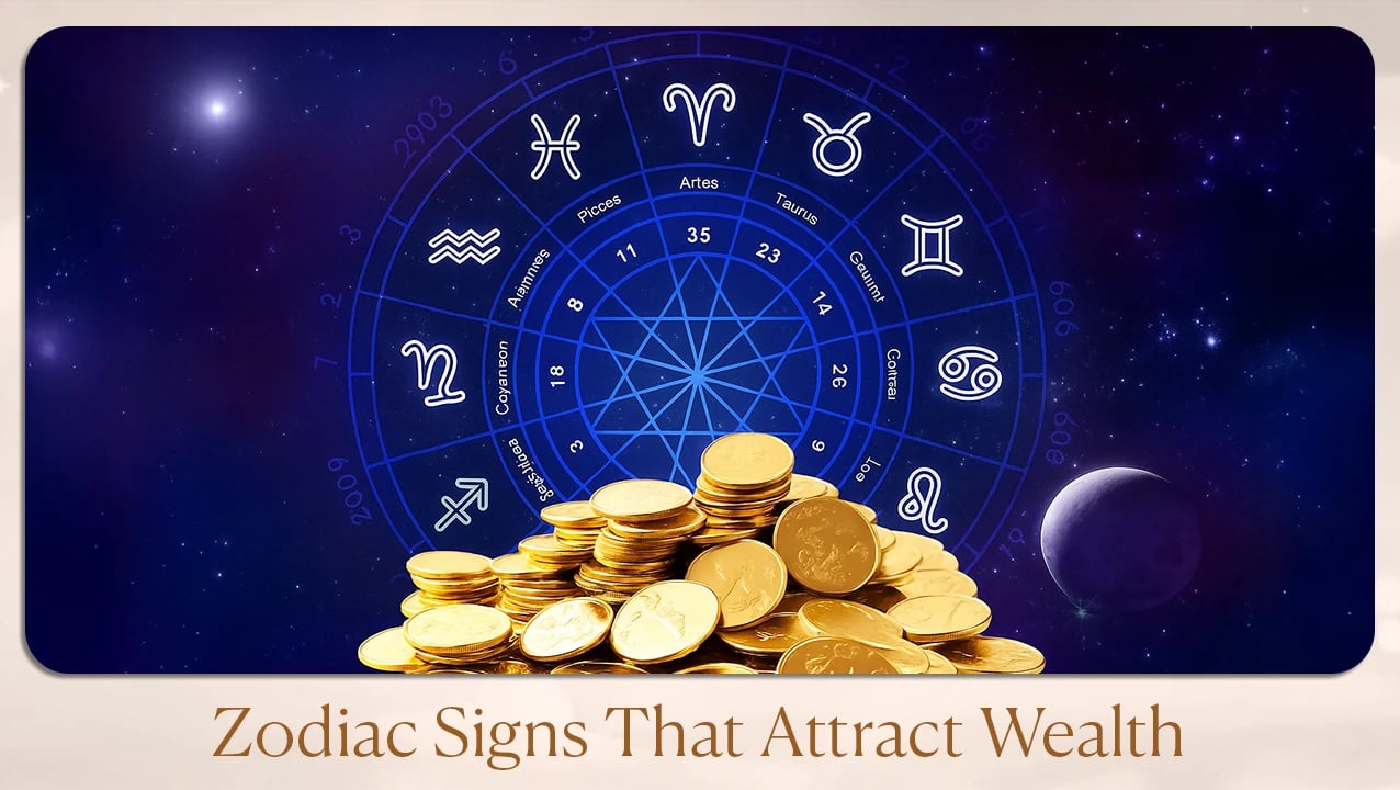 Zodiac Signs That Attract Wealth
