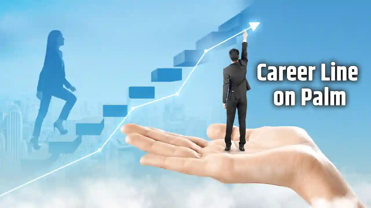 career line on palm