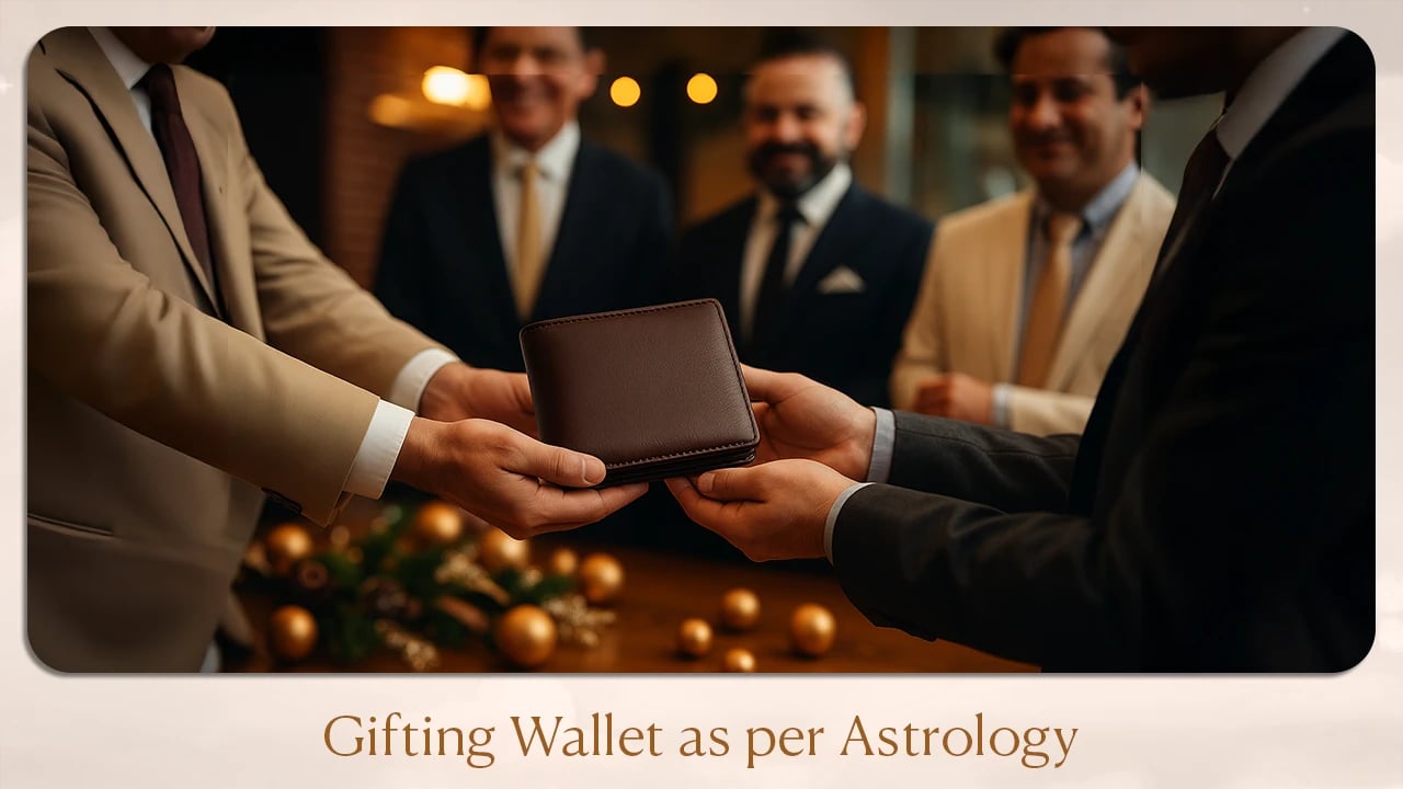 Gifting wallet as per astrology
