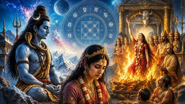 Shiva And Sati