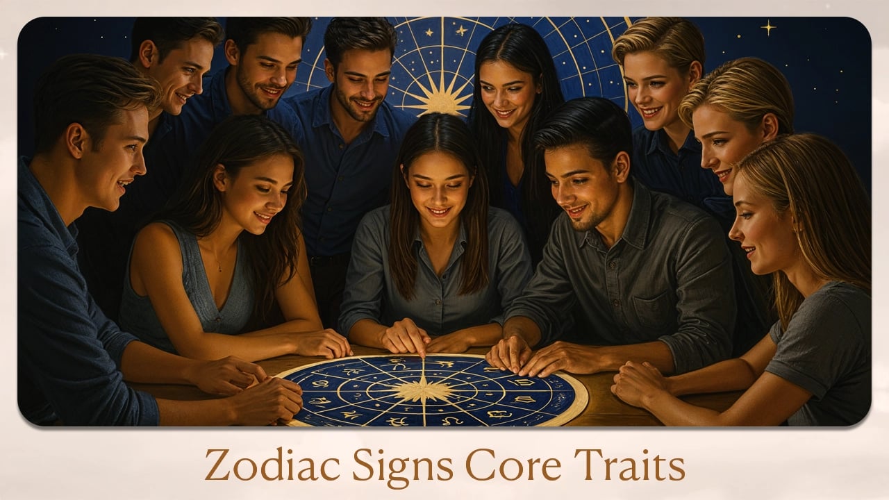 zodiac signs core traits