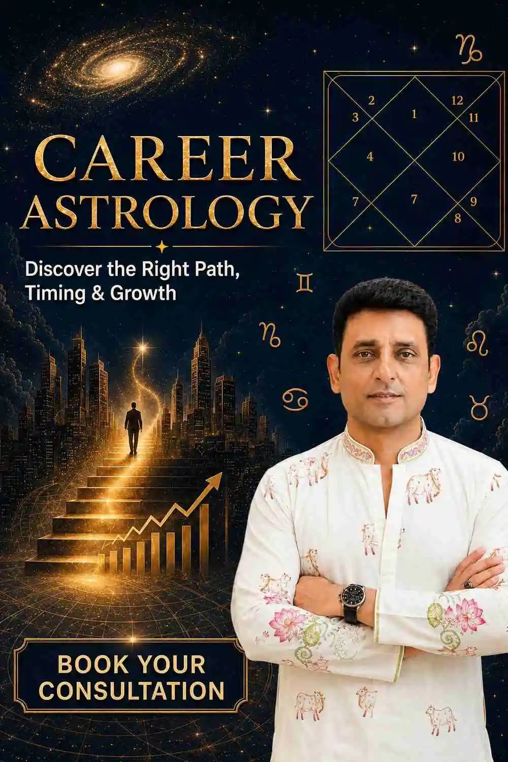 Career Astrology - Discover the Right Path, Timing & Growth with Acharya Hanish Bagga