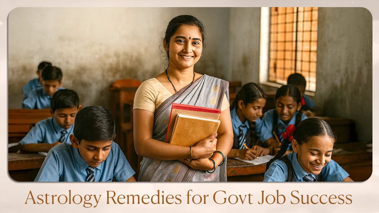 Astrology Remedies for Govt Job Success