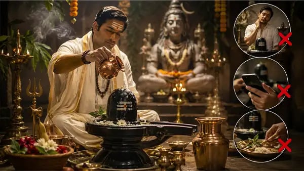 Rudrabhishek Puja at Home