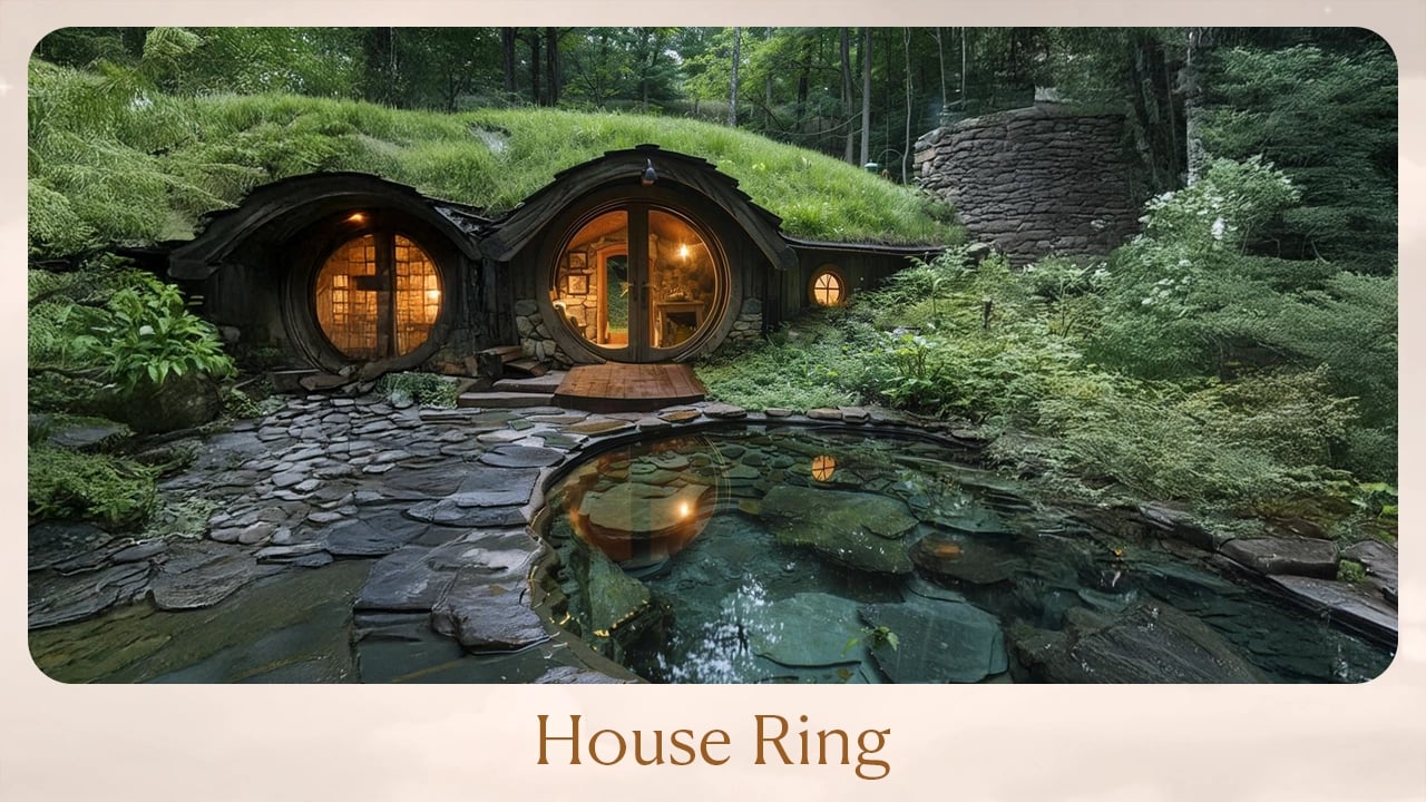 Powerful Astrology House Ring for Success