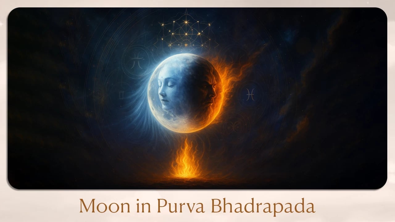 Moon in Purva Bhadrapada