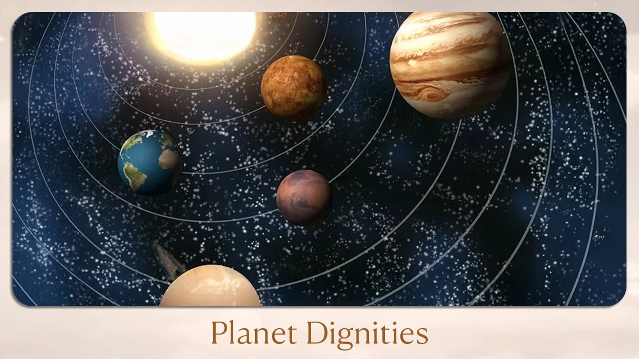 Planet Dignities