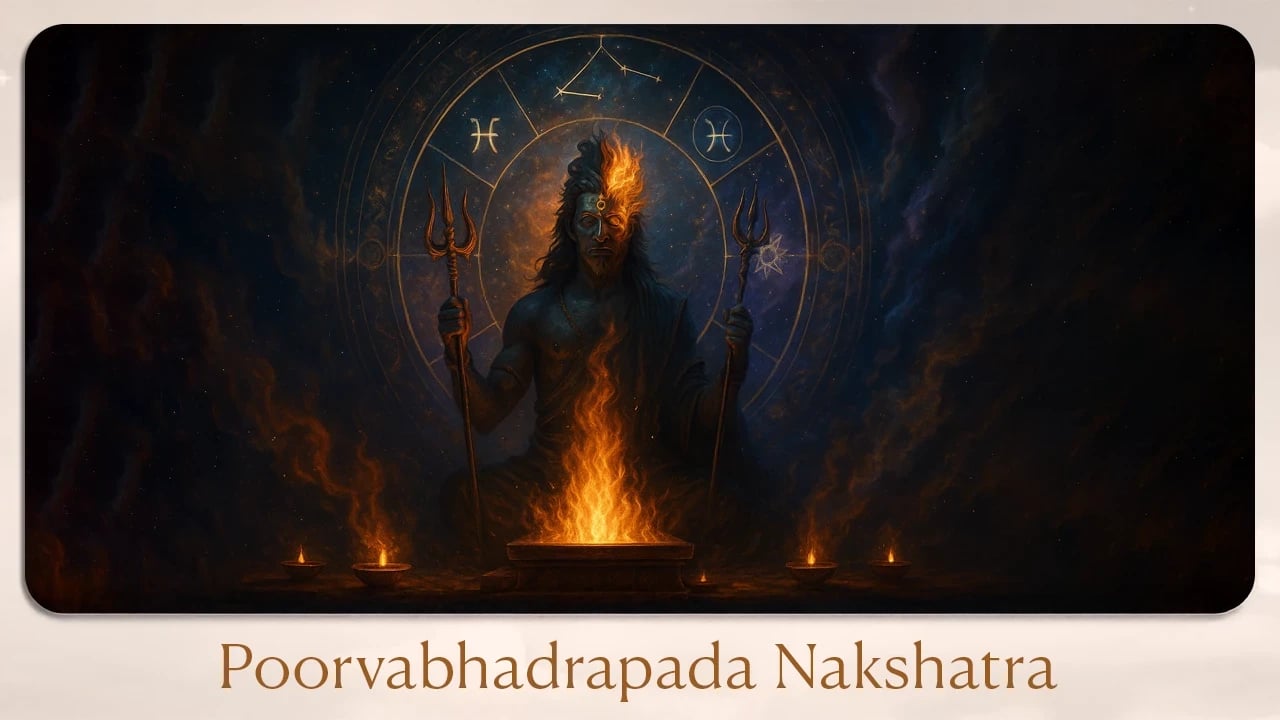 Poorvabhadrapada Nakshatra