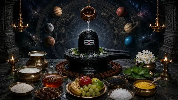 Rudrabhishek Ingredients