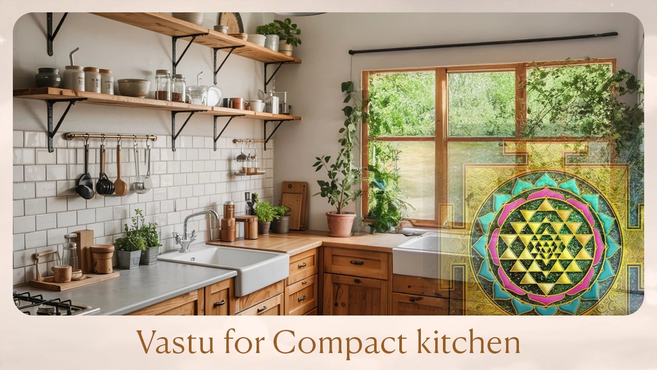 Vastu for compact kitchen