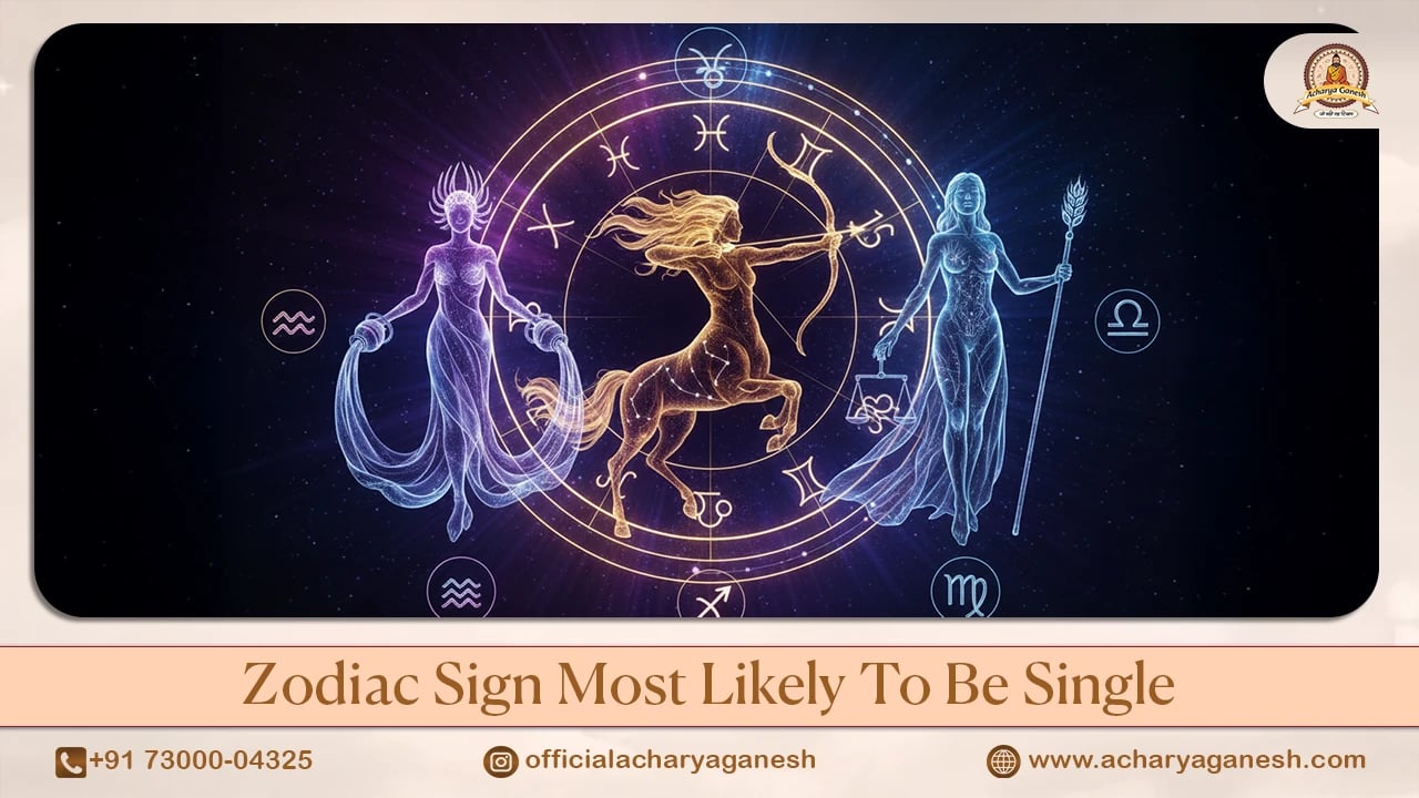 zodiac sign most likely to be single
